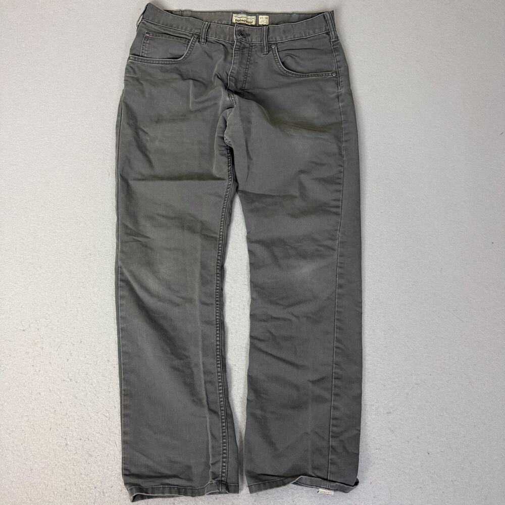 Patagonia Iron Clad Pants Mens 34x30 Gray Organic Cotton Straight Workwear